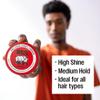 REUZEL Red Pomade, Medium All Day Hold, Water Soluble Styling, High Shine and Flake Free, Easy To Wash Out, For All Hair Types view 3