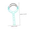 Beatifufu Facial Hair Epilator Tool Spring Shaver for Women Face Hair Removal Eyebrow Shaver Portable Beauty Epilator Tong Random Color view 4