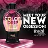 Devoted Creations Color Drip - Major Glow-up Iconic Bronzer Next Level Skin Perfecting Raspberry Ketone Calming Cucumber Essence Dark Tanning Lotion view 3