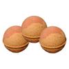 Currant Sandalwood Oatmeal Skin Nourishing Bath Bombs Organic Natural Vitamin E 6 oz view 2
