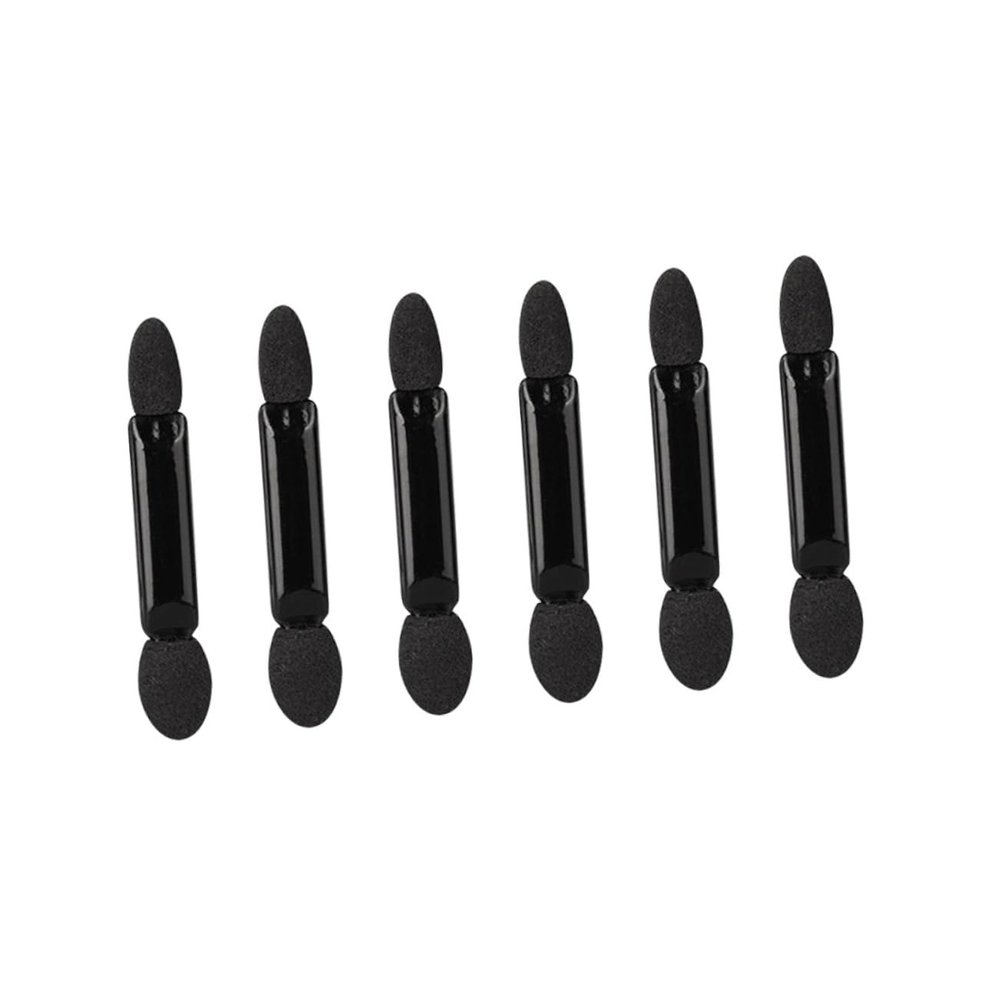 Baluue 100pcs Double-ended Eyeshadow Brush Kit Women's Makeup Brushes Sponge Applicators for Face Eyes