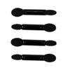 Baluue 100pcs Double-ended Eyeshadow Brush Kit Women's Makeup Brushes Sponge Applicators for Face Eyes view 3