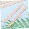 NOLITOY 150pcs Wooden Waxing Spatulas for Hair Removal Smooth Applicators for Depilatory Waxing for Salon and Home Use Rounded Ends for Easy Application view 3