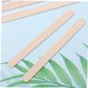 FOMIYES 150pcs Disposable Wax Spatulas Wooden Applicators for Body Hair Removal Rounded Ends for Easy Use Suitable for Home Salon Compatible Wax view 2