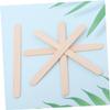 FOMIYES 150pcs Disposable Wax Spatulas Wooden Applicators for Body Hair Removal Rounded Ends for Easy Use Suitable for Home Salon Compatible Wax view 4