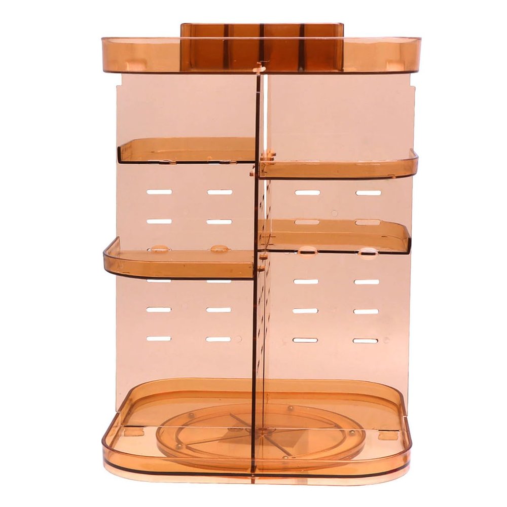 MERRYHAPY 360 Degree Rotating Makeup Organizer Rack with Compartments