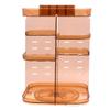 MERRYHAPY 360 Degree Rotating Makeup Organizer Rack with Compartments view 1