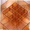 MERRYHAPY 360 Degree Rotating Makeup Organizer Rack with Compartments view 3