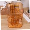 MERRYHAPY 360 Degree Rotating Makeup Organizer Rack with Compartments view 4