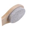 Outanaya 4-in-1 Foot File Nail Brush Reducer Pumice Stone Wood Pumice Bristle Steel Foot Exfoliating Brush for Healthy Skin view 1