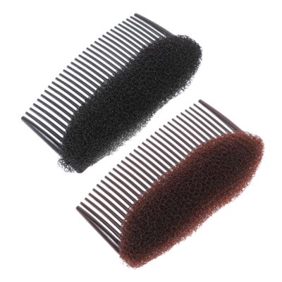 FOYTOKI 4pcs Hair Bun Maker Inserts Volume Comb for Fluffy Styles Easy Diy Hair Accessories for All Ages