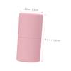 OHPHCALL Silicone Ice Face Roller for Facial Massage Reusable Ice Mold for Beauty Portable Cold Roller for Dark Circles and Puffiness Relief Silicone Nordic Pink view 2