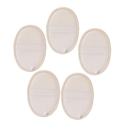 Gogogmee 5pcs Loofah Bath Pad Exfoliating Shower Puff Body Scrubber Bath Skin Cleaning Tool