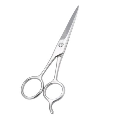 Baluue Stainless Steel Beard and Eyebrow Scissors Practical Grooming Tool for Men Hairdressing Accessory for Daily Use Silver