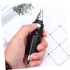 Gogogmee Electric Ear Nose Hair Trimmer Safe Hair Shaver for Painless Grooming Ergonomic Design Black Battery Rotary System for Precision Trimming view 2