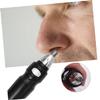 Gogogmee Electric Ear Nose Hair Trimmer Safe Hair Shaver for Painless Grooming Ergonomic Design Black Battery Rotary System for Precision Trimming view 4