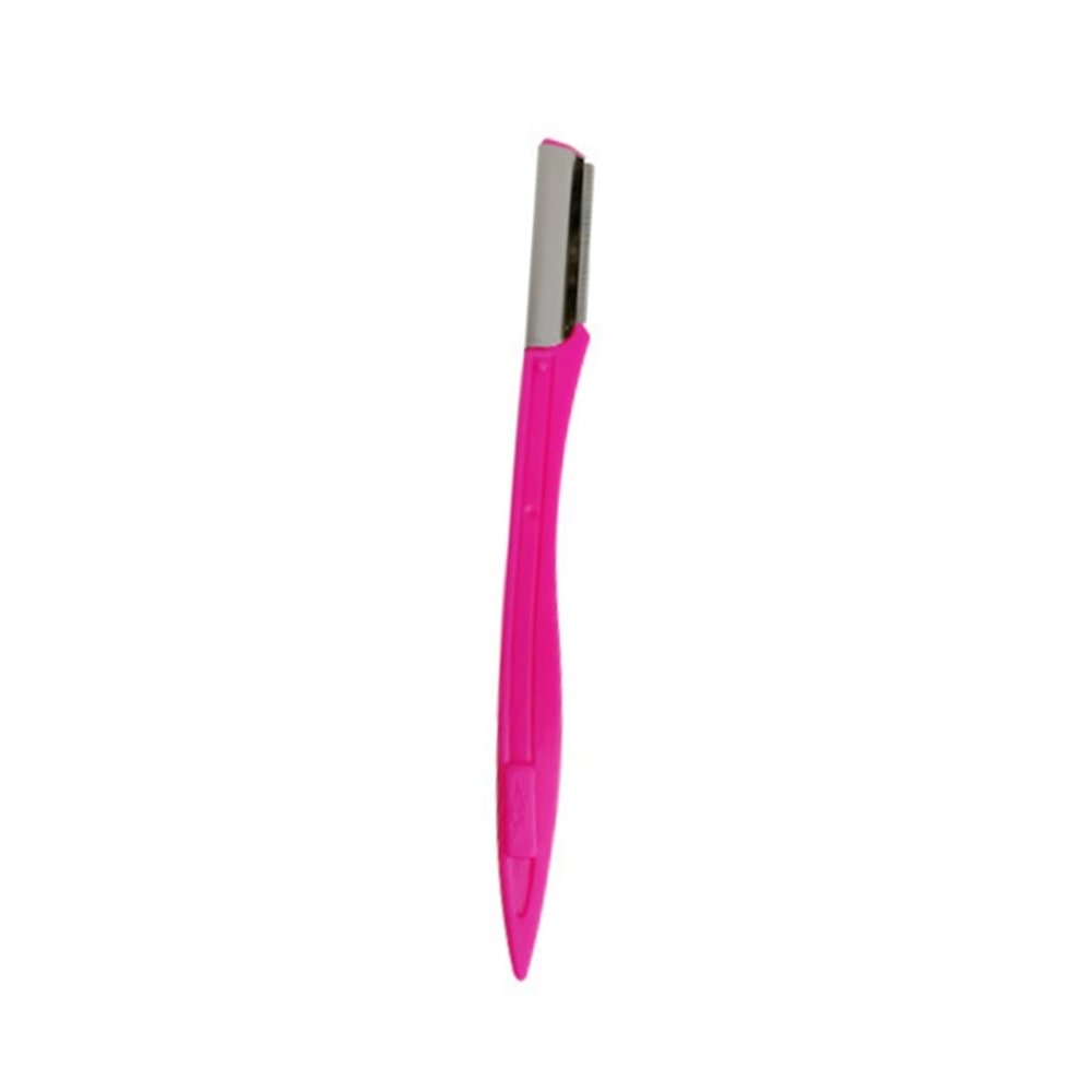 Outanaya 10pcs Stainless Steel Eyebrow Razor for Women Portable Eyebrow Trimmer Kit for Precise Shaping Lightweight and Easy to Clean Random Colors