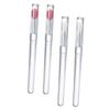 HONMEET Lip Brush Set for Lipstick Eye Shadows 4pcs Silicone Makeup Applicators Reusable Lip Applicators view 1
