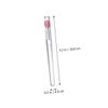 HONMEET Lip Brush Set for Lipstick Eye Shadows 4pcs Silicone Makeup Applicators Reusable Lip Applicators view 2