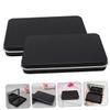 HONMEET 2pcs Sturdy Plastic Eyeshadow Powder Box Refillable Palette Organizers for Makeup Portable Lightweight Storage Case view 2