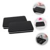 HONMEET 2pcs Sturdy Plastic Eyeshadow Powder Box Refillable Palette Organizers for Makeup Portable Lightweight Storage Case view 4