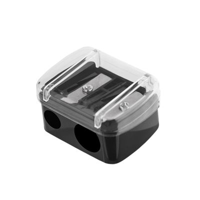 FOMIYES 30pcs Pencil Sharpener for Eyebrow Lip Liner Eyeliner Double Makeup Pencil Sharpener Tool