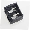 FOMIYES 30pcs Pencil Sharpener for Eyebrow Lip Liner Eyeliner Double Makeup Pencil Sharpener Tool view 3