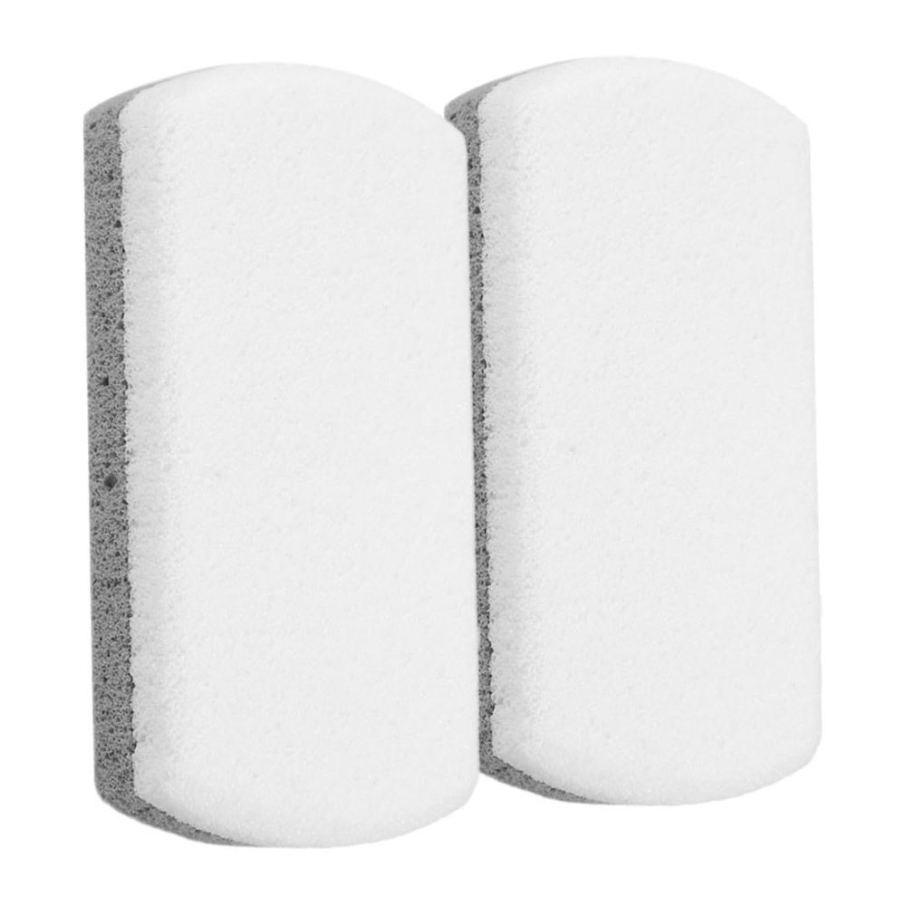 FRCOLOR 2pcs Dual-Sided Pumice Foot Stone for Exfoliating Feet and Hands Remover and Dead Skin Scraper Pedicure Tool for Smooth Skin