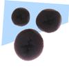 BIUDECO Hair Styling Tool Kit 3pcs Hair Bun Maker Sponge Bun Cover Donut Hairdressing Accessories No Hair Damage No Odor for Occasions view 2
