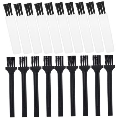 BIUDECO 30pcs Mini Cleaning Brush for Hair Clipper Electric Shaver Razor Straw Cleaner