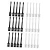 OHPHCALL Shave Brushes for Men 30pcs Beard Cleaning Brush Set Breakage Nylon Bristles Easy to Clean view 1