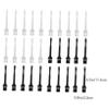 OHPHCALL Shave Brushes for Men 30pcs Beard Cleaning Brush Set Breakage Nylon Bristles Easy to Clean view 2