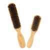 Gogogmee 2pcs Men's Hair Beard Cleaning Brush Set Salon Face Hair Brush Gentle Bristles Barber Hairdressing Portable view 1