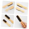 Gogogmee 2pcs Men's Hair Beard Cleaning Brush Set Salon Face Hair Brush Gentle Bristles Barber Hairdressing Portable view 4