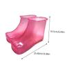 COLLBATH Foot Bath Shoes 1 Pair Acupressure Foot Massage Slippers Shower Foot Soaker view 2