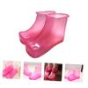 COLLBATH Foot Bath Shoes 1 Pair Acupressure Foot Massage Slippers Shower Foot Soaker view 4