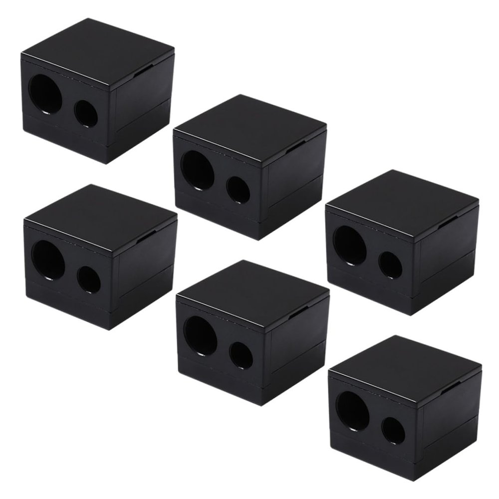 Outanaya 6pcs Professional Makeup Pencil Sharpener for Eyebrow Pencil Eyebrow Makeup Tool Sharpener Bulk