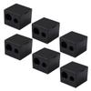 Outanaya 6pcs Professional Makeup Pencil Sharpener for Eyebrow Pencil Eyebrow Makeup Tool Sharpener Bulk view 1