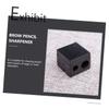 Outanaya 6pcs Professional Makeup Pencil Sharpener for Eyebrow Pencil Eyebrow Makeup Tool Sharpener Bulk view 3