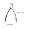 Gogogmee Nail Clippers for Manicure Ingrown Toenail Treatment Professional Pedicure Tool Nail Trimmer Cuticle Nippers view 2