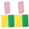 Outanaya 6pcs Foot File Pumice Stone Callus Remover for Feet Ergonomic Design Reusable Exfoliator Tool in Bright Yellow Pink and Green view 1