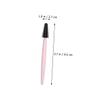 OHPHCALL Portable Pink Eyebrow Grooming Brush and Eyelash Comb Kit with Case Durable Silicone Makeup Tool for Daily Use and Travel Reusable Eyelash Applicator view 2