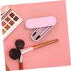 OHPHCALL Portable Pink Eyebrow Grooming Brush and Eyelash Comb Kit with Case Durable Silicone Makeup Tool for Daily Use and Travel Reusable Eyelash Applicator view 4
