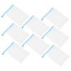 Outanaya 8pcs Exfoliating Soap Net Pouch Foaming Facial Cleansing Mesh Bag for Easy Travel Drying Durable Design with Drawstring for Sensitive Skin view 1