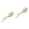 PLAFOPE 2pcs Foot Exfoliating Brush with Bristle Pumice Stone for Healthy Skin view 1