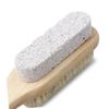 PLAFOPE 2pcs Foot Exfoliating Brush with Bristle Pumice Stone for Healthy Skin view 2