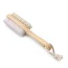 PLAFOPE 2pcs Foot Exfoliating Brush with Bristle Pumice Stone for Healthy Skin view 4