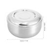FRCOLOR Men's Shaving Bowl Lid Beard Shave Bowl Razor Holder for Shower Shaving Dish for Men view 3