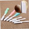 FRCOLOR Women Portable Folding Eyebrow Trimmers Grooming Tool with Replaceable Blades for Effortless Eyebrow Shaping Random Color view 2