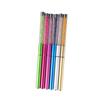 Outanaya 6pcs Spiral Eyelash Brush with Rhinestone Handle for Mascara Application Eyelash Extension Tools White Rose Red Dark Green view 1